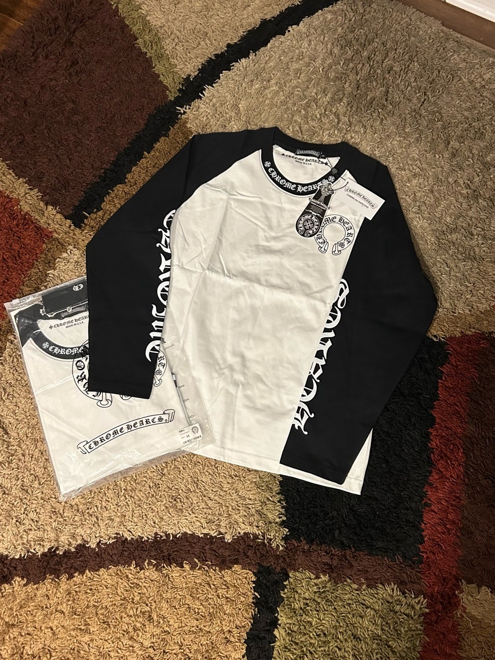 Chrome Hearts Black & White Long-Sleeve size S and M